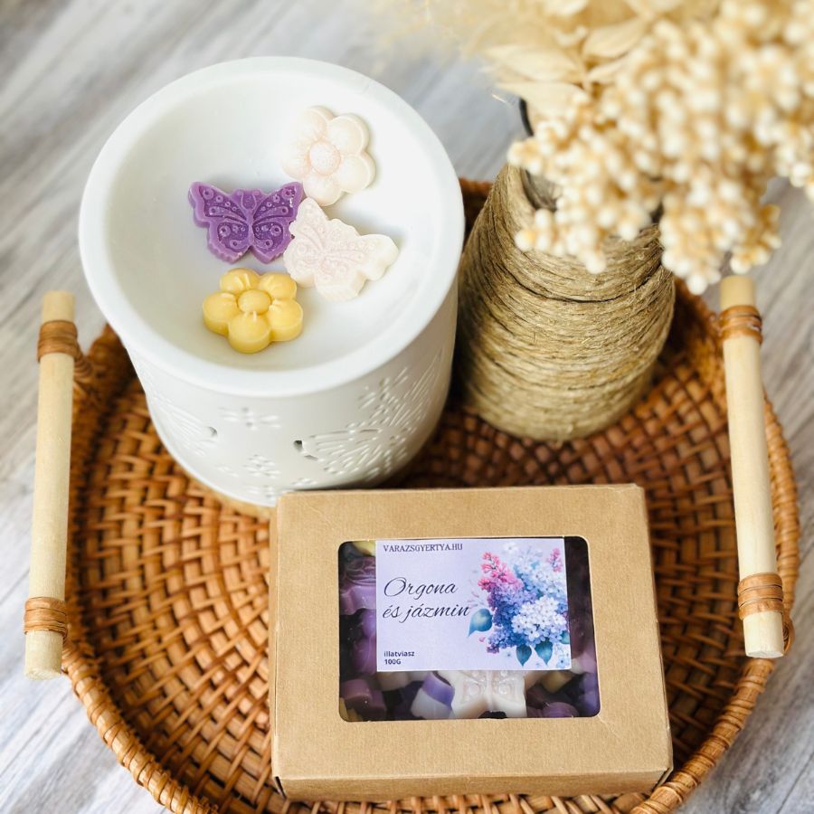 Orgona és jázmin illatviasz
