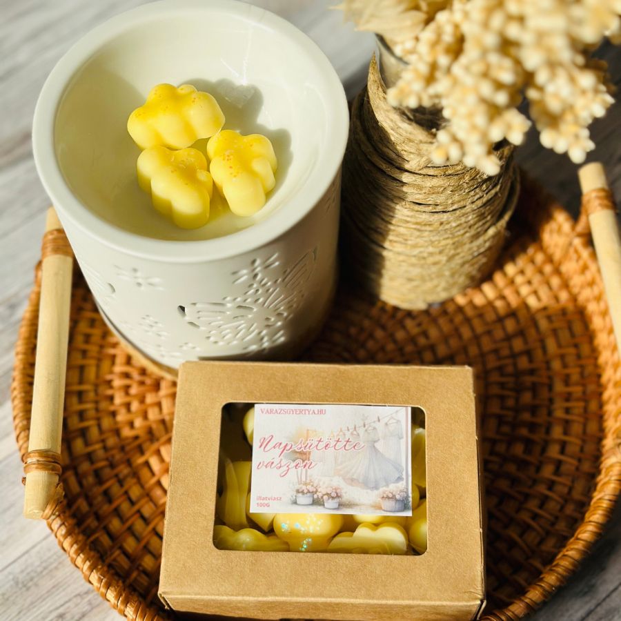 Napsütötte vászon illatviasz