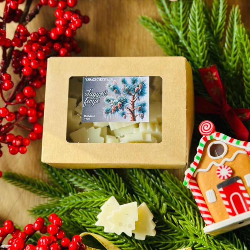 Fagyott fenyő illatviasz