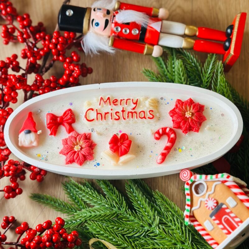 Merry xmas nagy szójaviasz gyertya