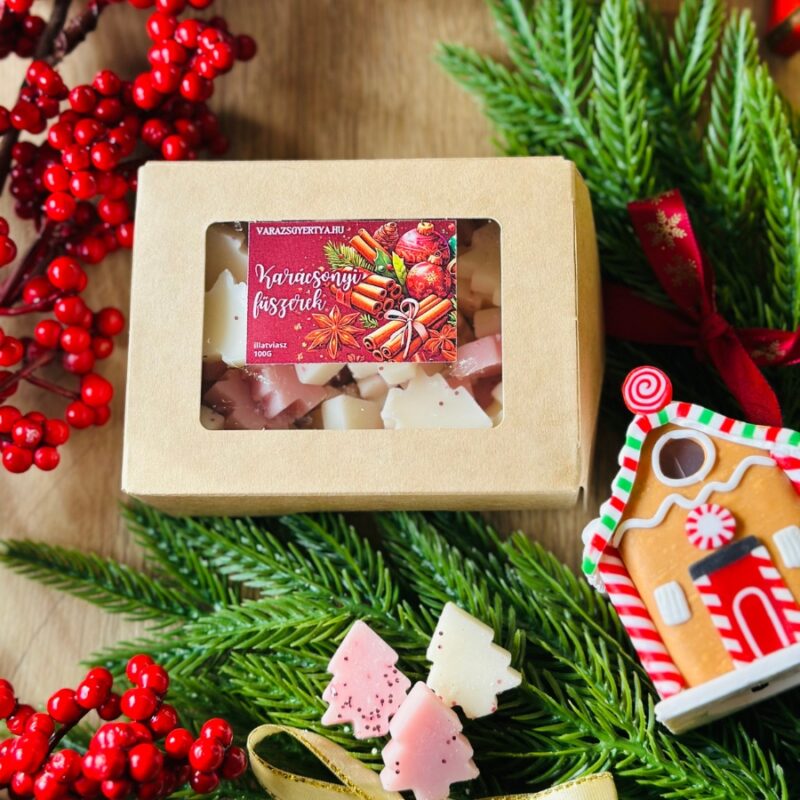 karácsonyi fűszerek illatviasz
