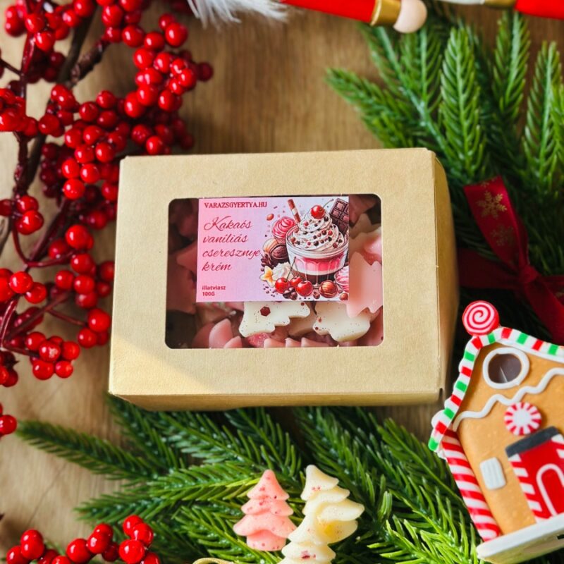 Kakaós vaníliás cseresznyekrém illatviasz