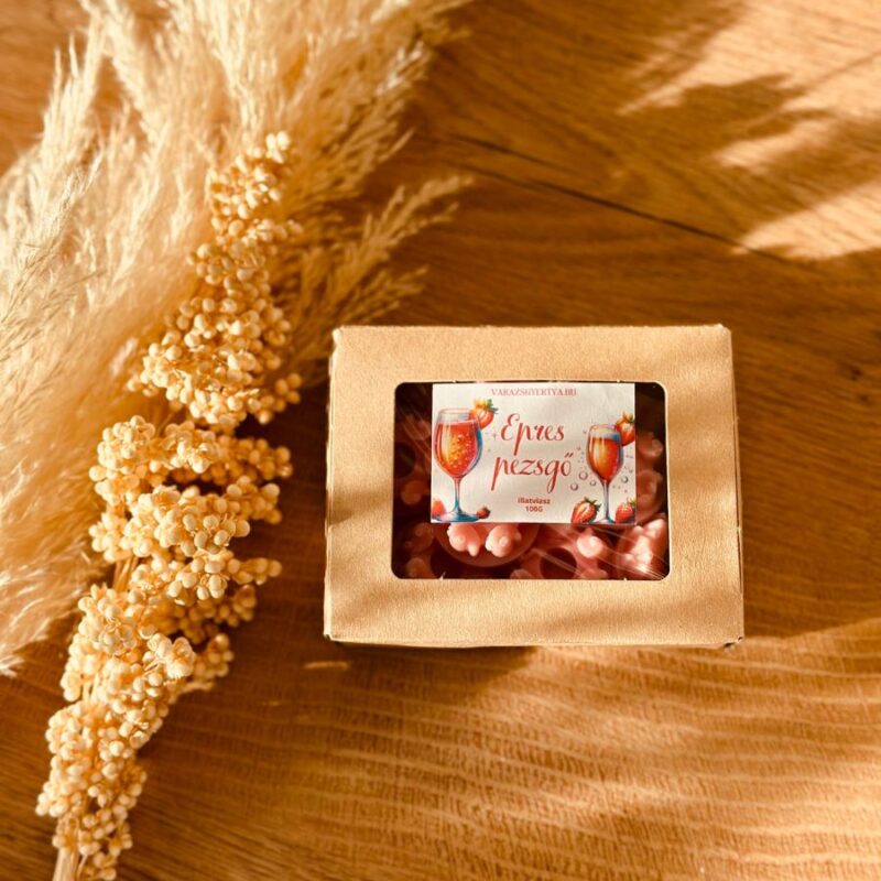Epres pezsgő illatviasz