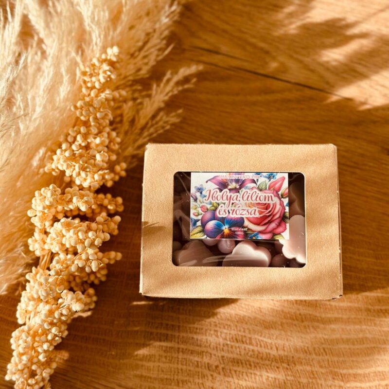 Ibolya, liliom és rózsa illatviasz